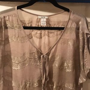 Sparking Gold Cache blouse